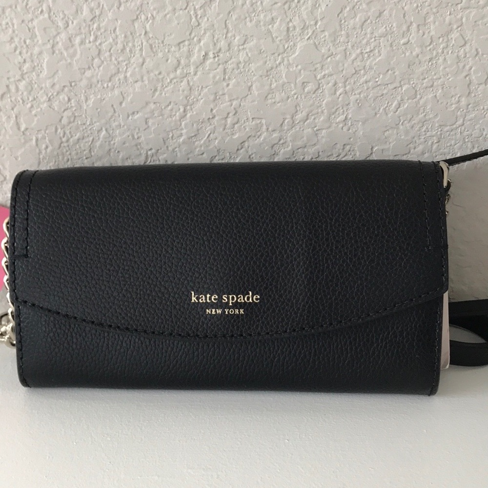 Kate Spade Eva Wallet On A Chain Crossbody - Picture 3 of 8